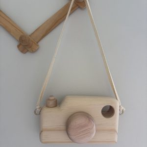 Handmade wood camera